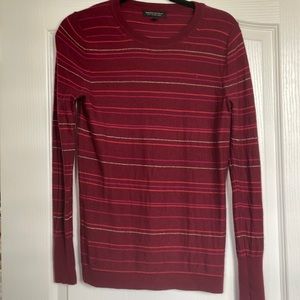 Banana Republic small red stripe sweater